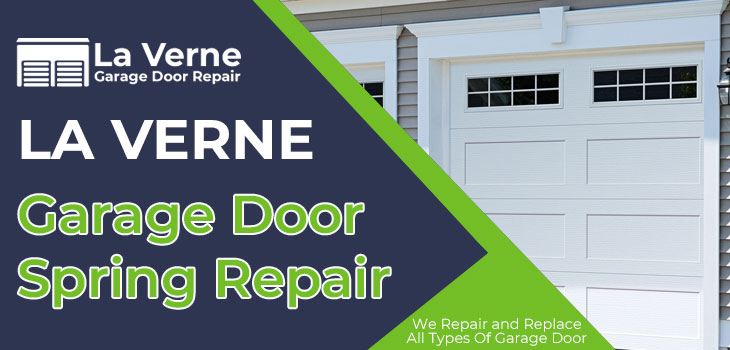 garage door spring repair in La Verne