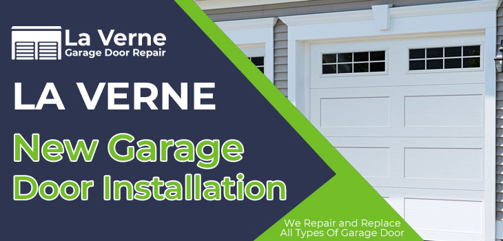 new garage door installation in La Verne 